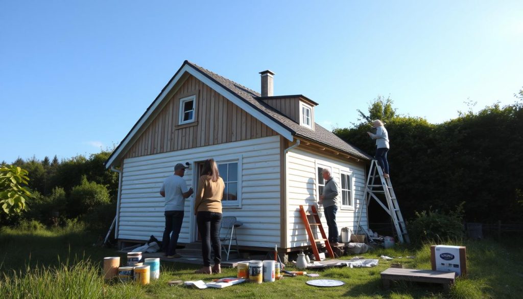 Kostnader ved maling av hus