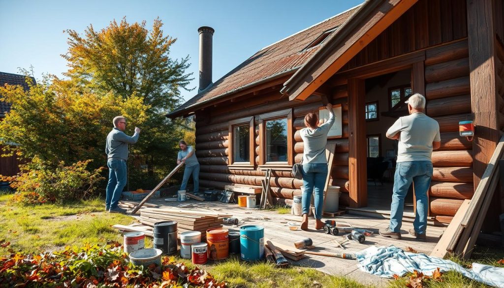 Kostnader ved oppussing av gamle hus