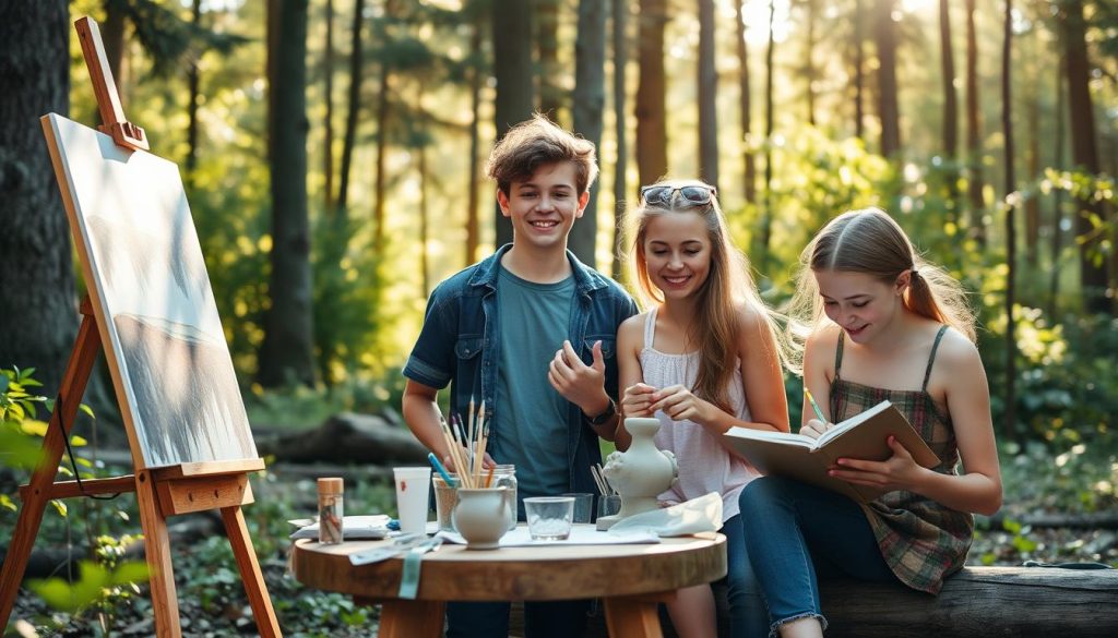 Kreativ sommerskole læring