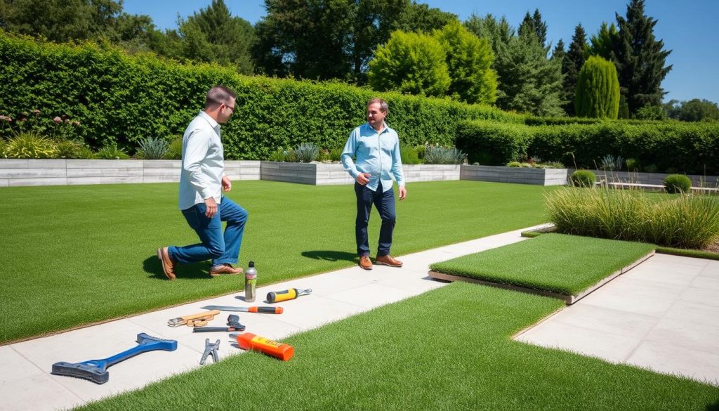 Kunstgress installasjon tjenester