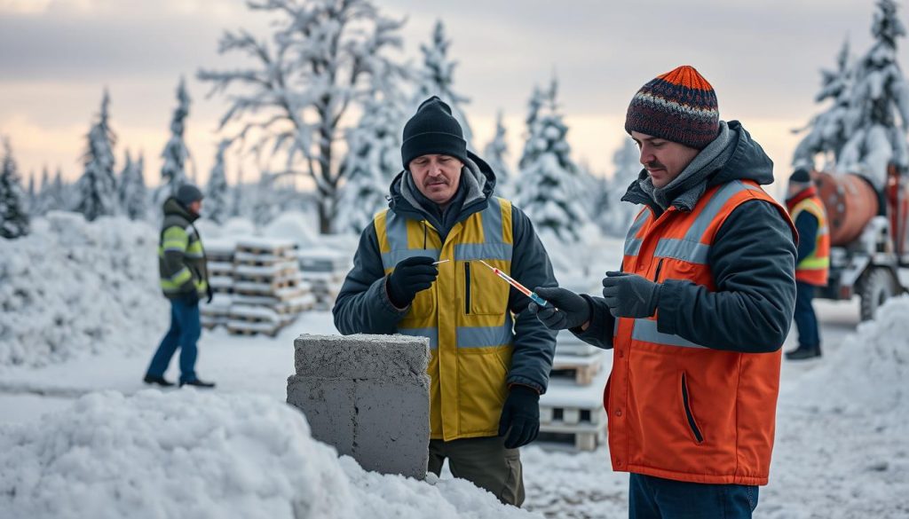 Kvalitetssikring av vinterbetong