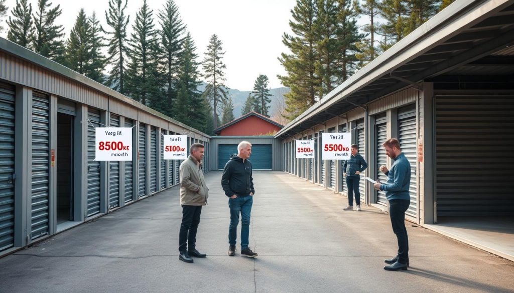 Lagerbod priser og kostnader