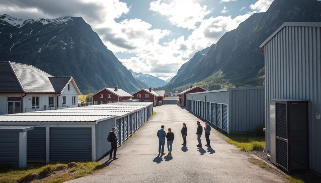 Lagringsplass i norske byer