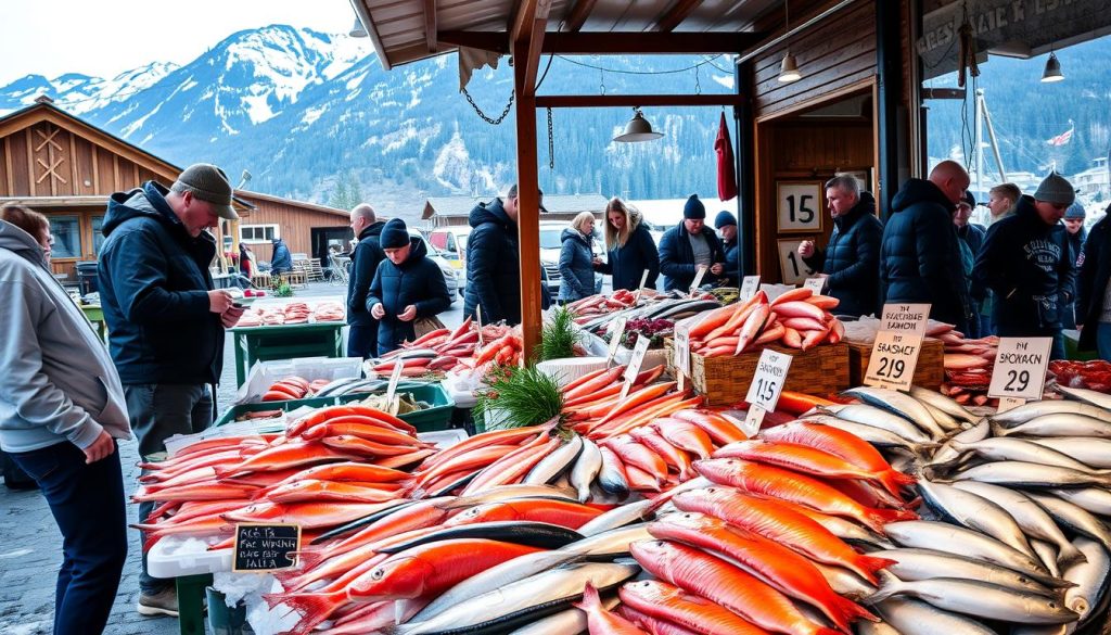 Laks og ørret priser i Norge