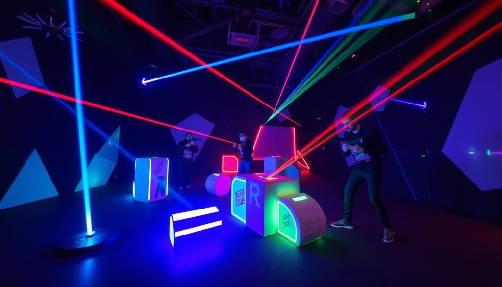 Lasertag arena opplevelse