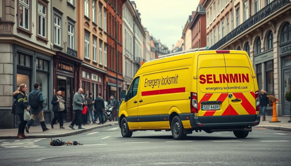 Låsesmed akutt tjenester i norske byer