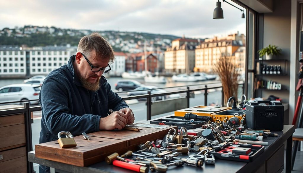 Låsesmed priseksempler Stavanger