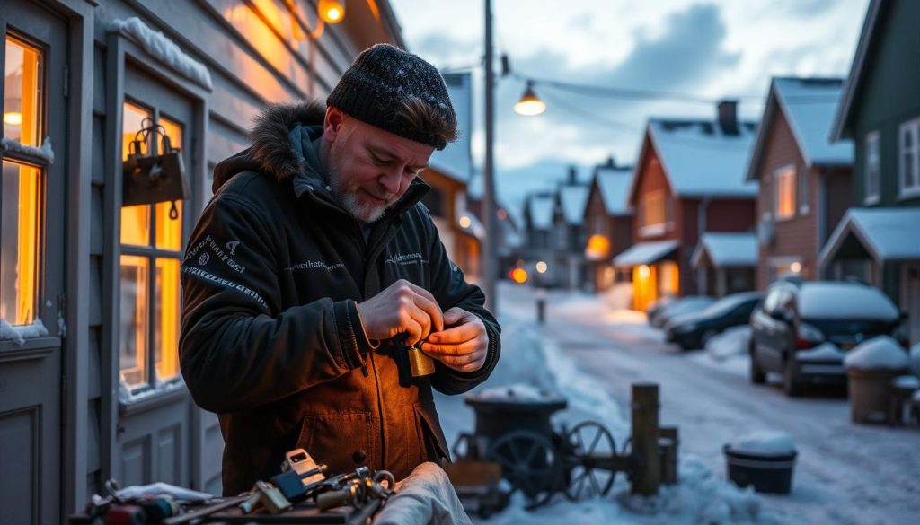 Låsesmed tjenester i norske byer