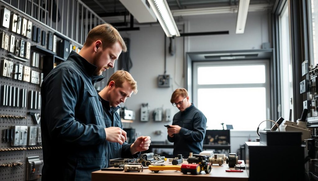 Låssystem vedlikehold og kostnader