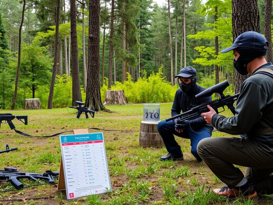 Leie av paintballutstyr