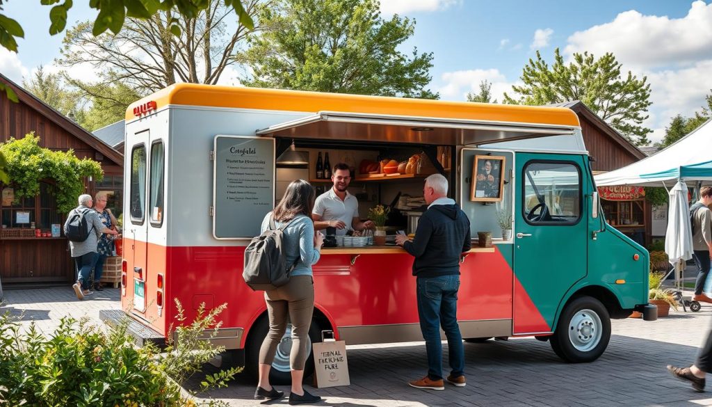 Leie foodtruck leverandør valg