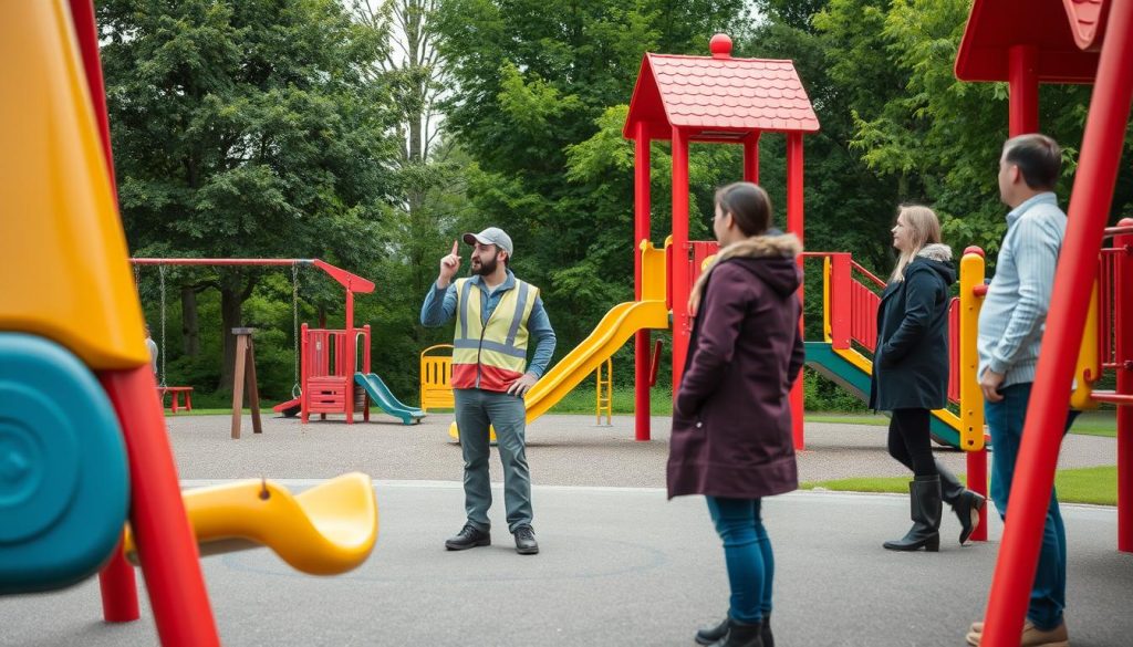 Lekeplass sikkerhetskontroll