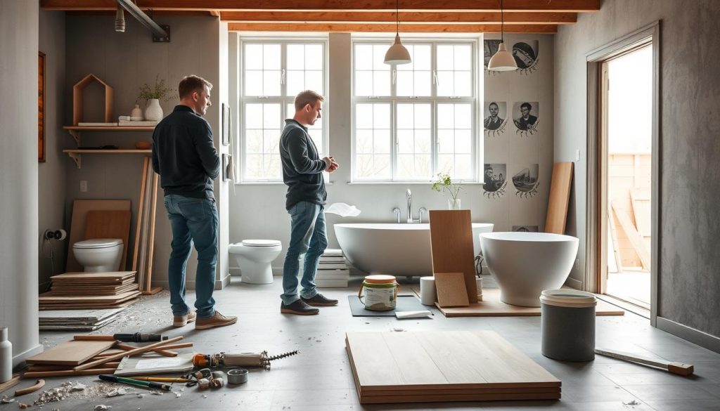 Leverandørvalg for kjeller og baderom renovering