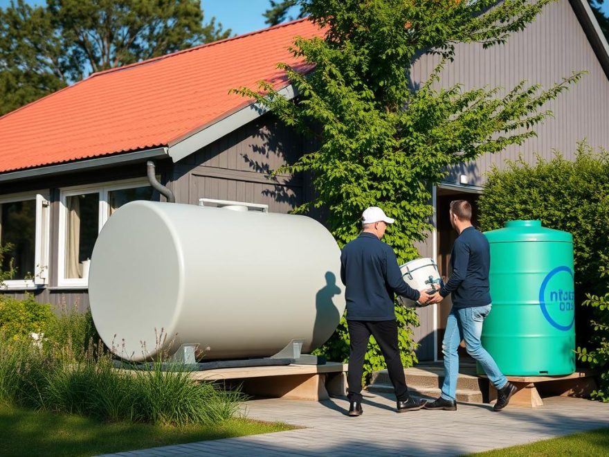 Levering av biogass til privat bruk