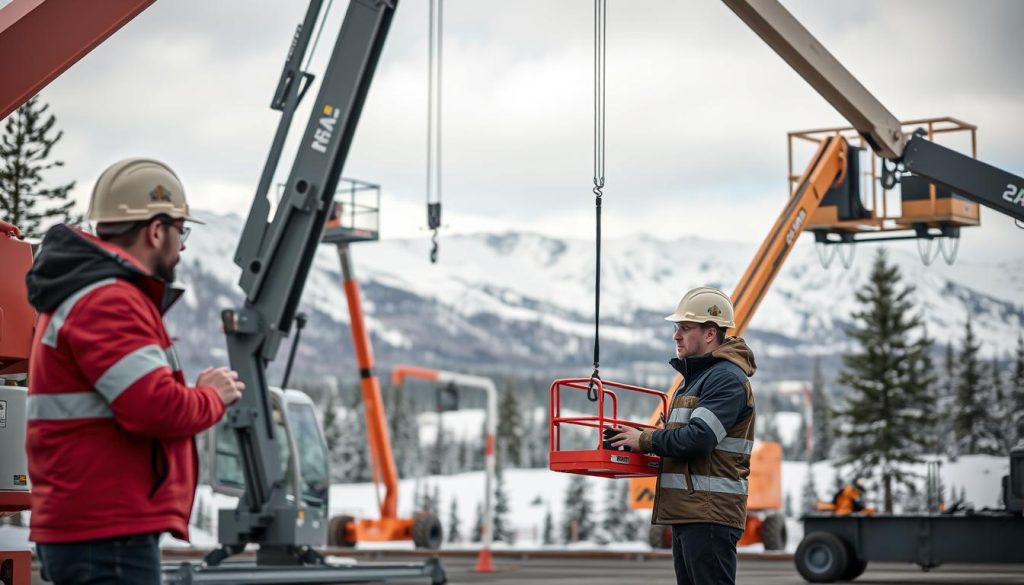 Lift- og kranførerkurs tjenester