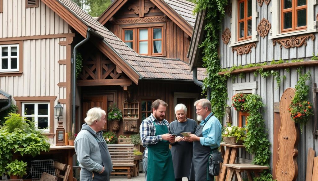 Listverk i norske byer