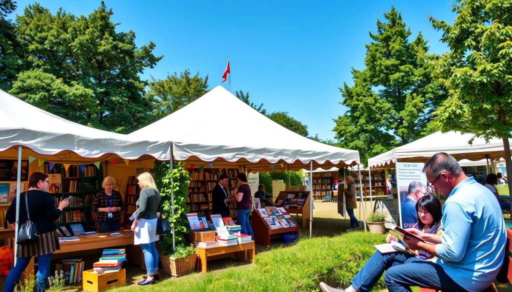 Litteraturfestival tjenester og aktiviteter