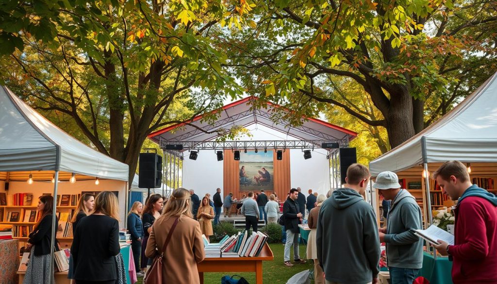 Litteraturfestivaler og arrangementer