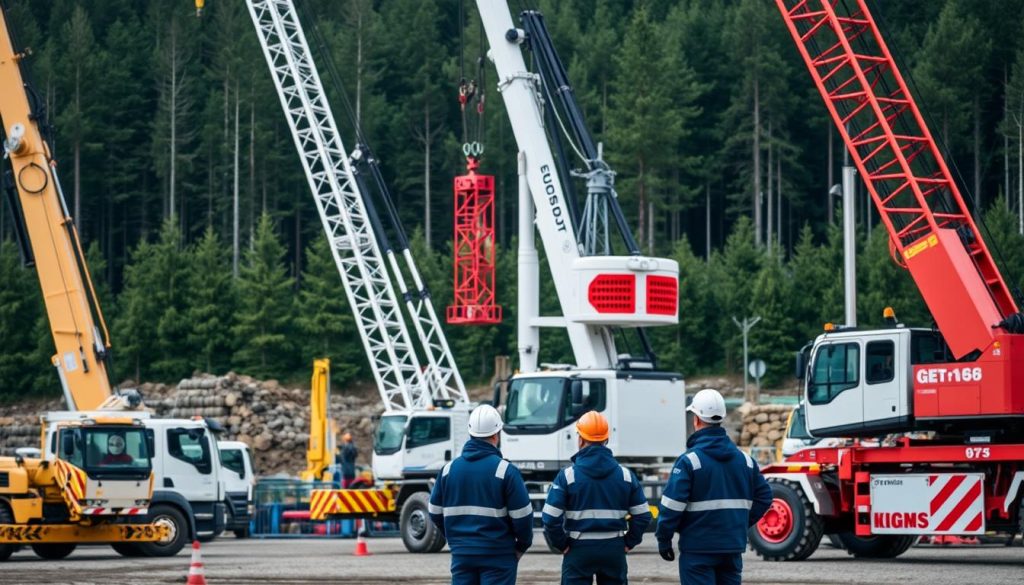 Løfteutstyr og kranteknologi