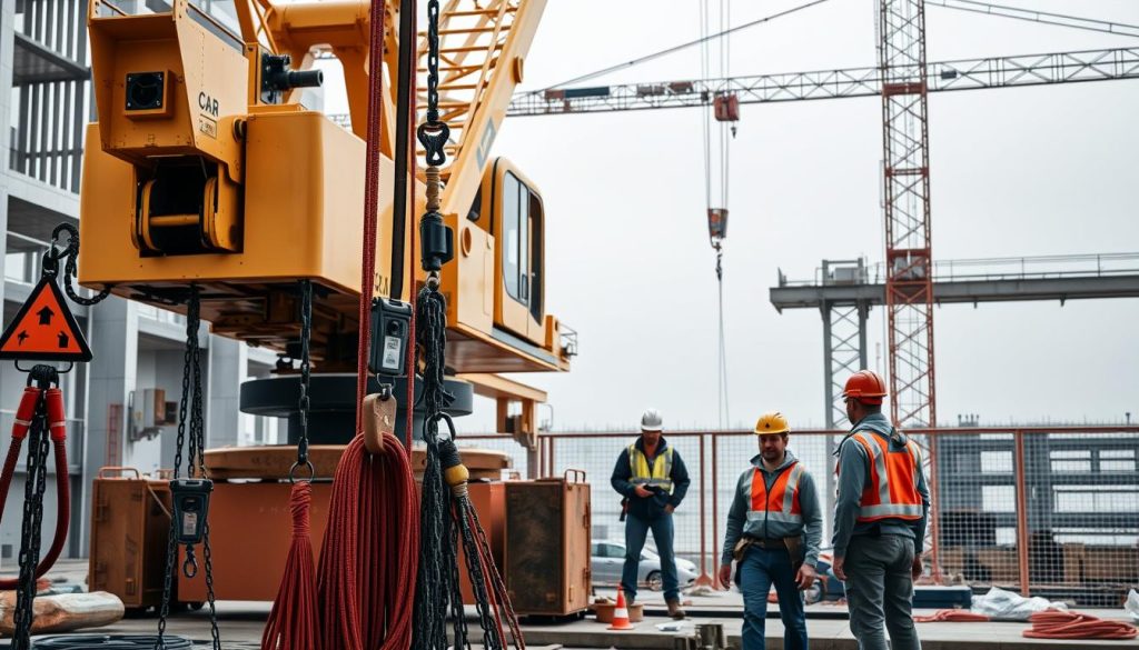 Løfteutstyr sikkerhet på arbeidsplassen