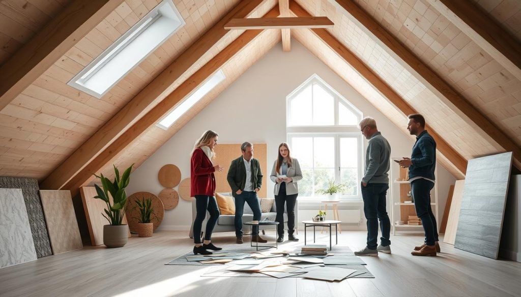 Loftsrom materialvalg tjenester