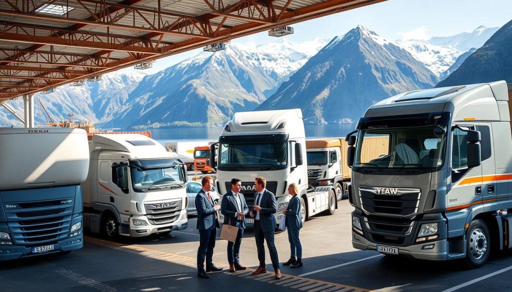 Logistikk transportpriser i Norge