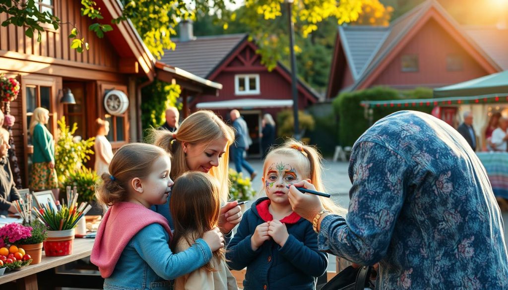 Lokale ansiktsmalere i Norge