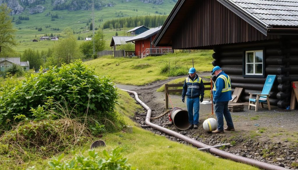 Lokale dreneringstjenester i Norge