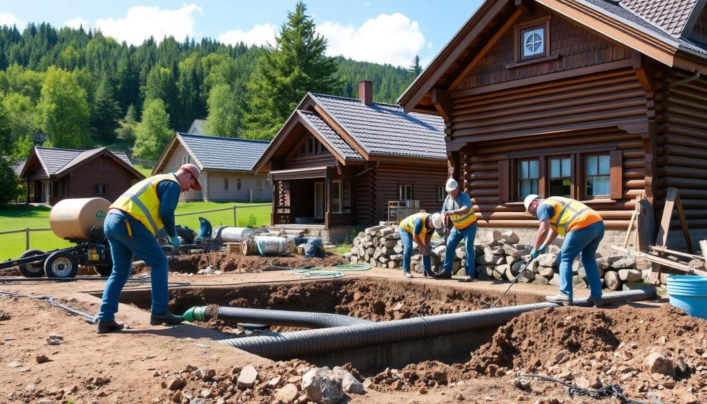 Lokale dreneringstjenester i Norge