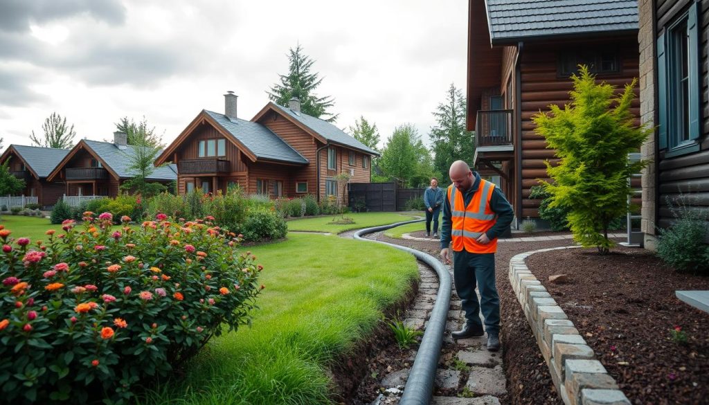 Lokale dreneringstjenester i norske byer