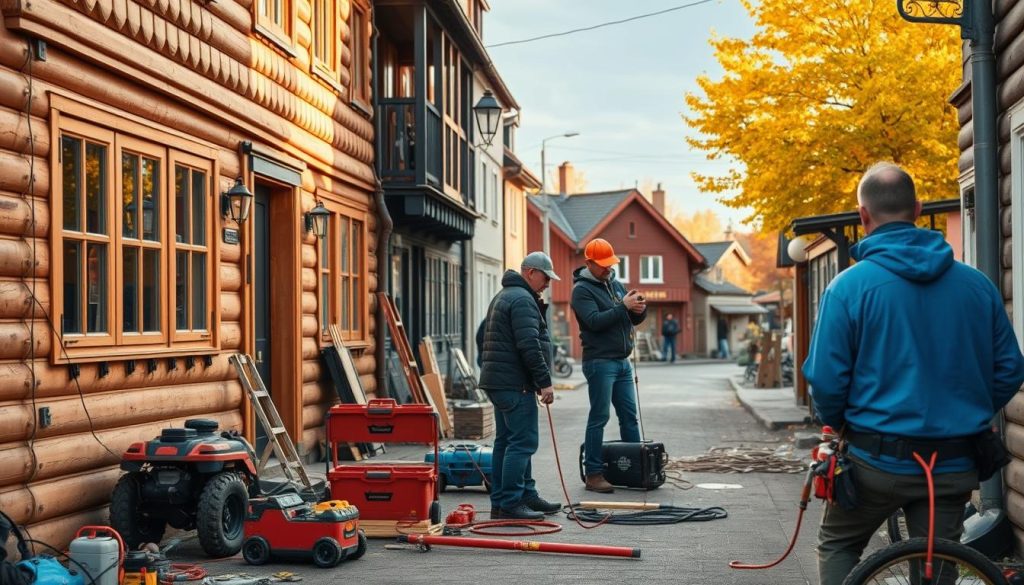 Lokale elektrikere i norske byer