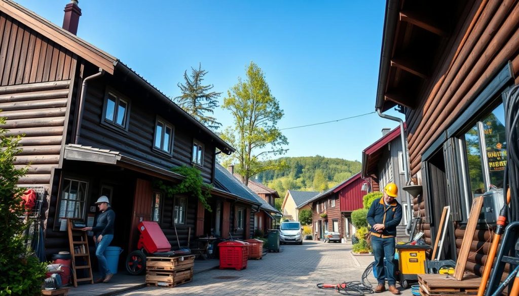 Lokale elektrikere i norske byer