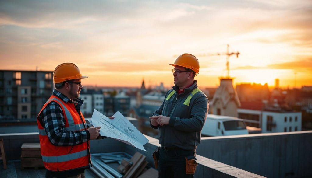 Lokale entreprenører for bygge på en etasje