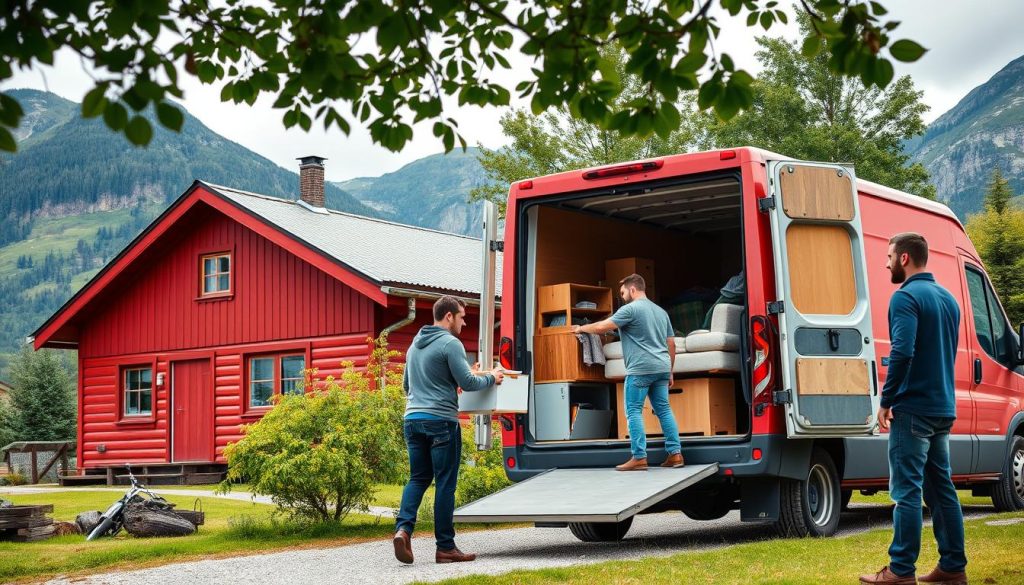 Lokale flyttebyråer i Norge