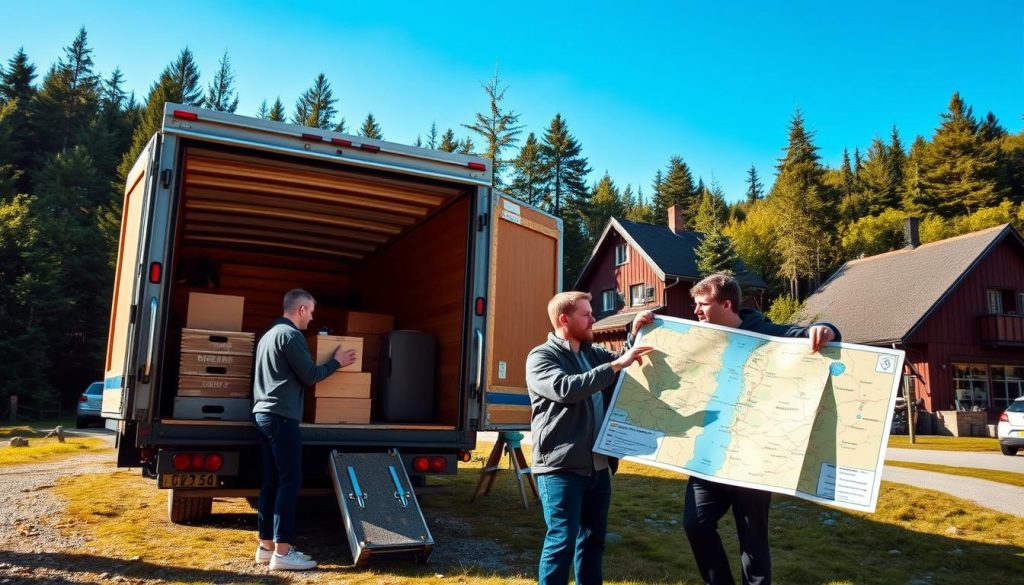 Lokale flyttebyråer i Norge