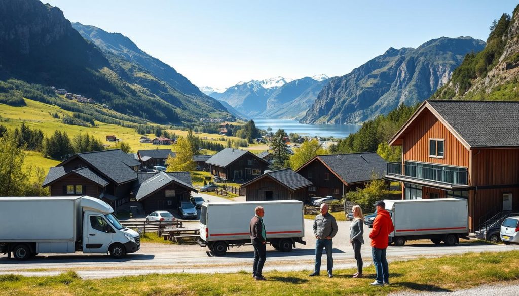 Lokale frakttjenester i Norge