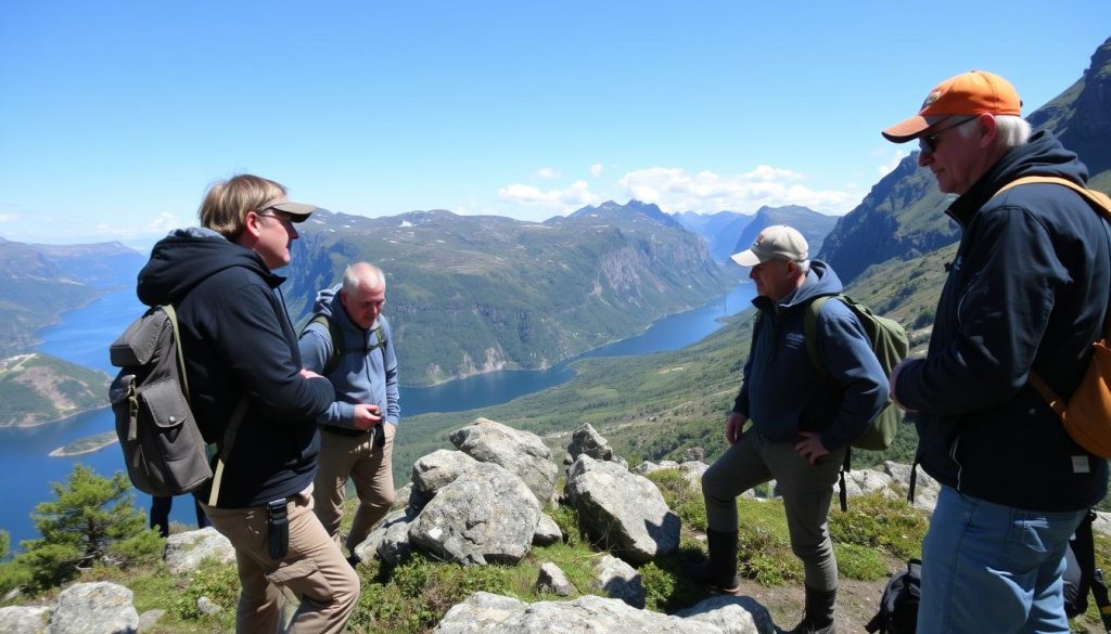 Lokale geologiguider i norsk landskap