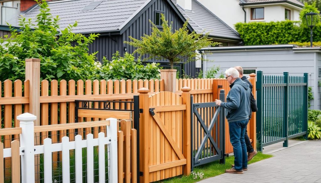 Lokale gjerde og port leverandører