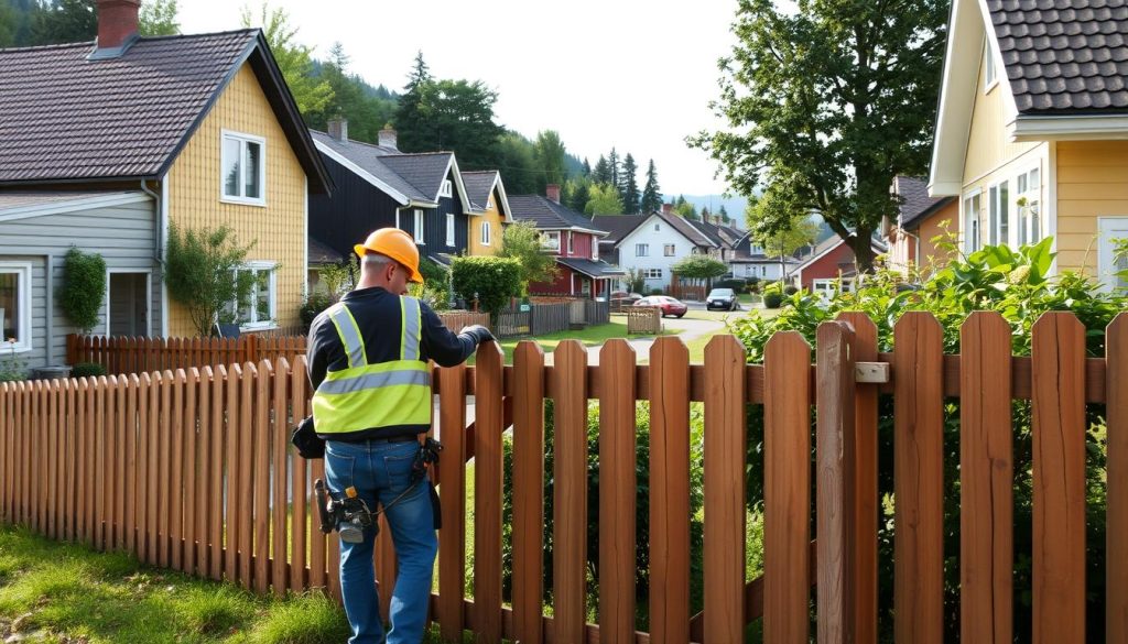 Lokale gjerdetjenester i norske byer