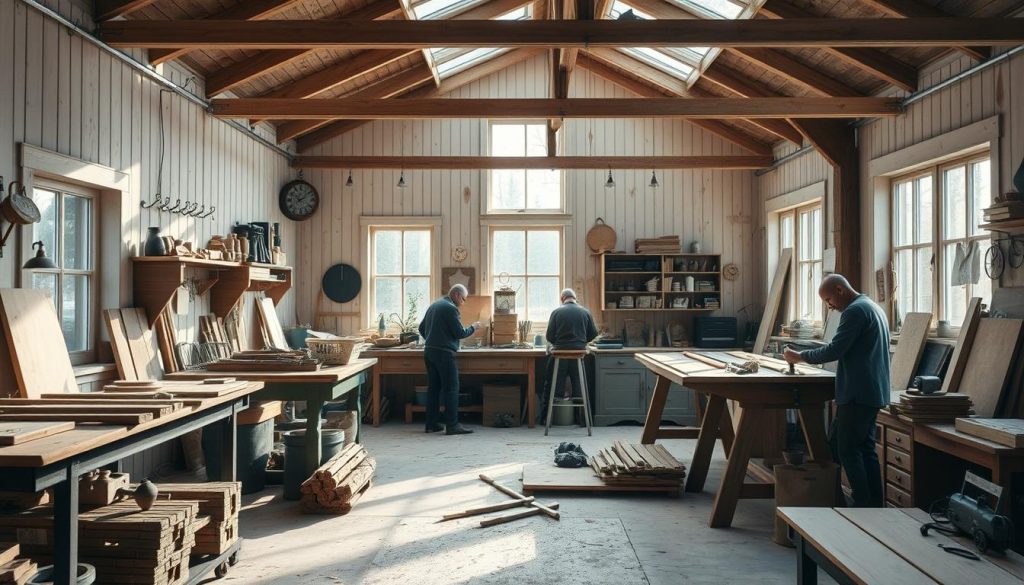 Lokale håndverkere i Norge