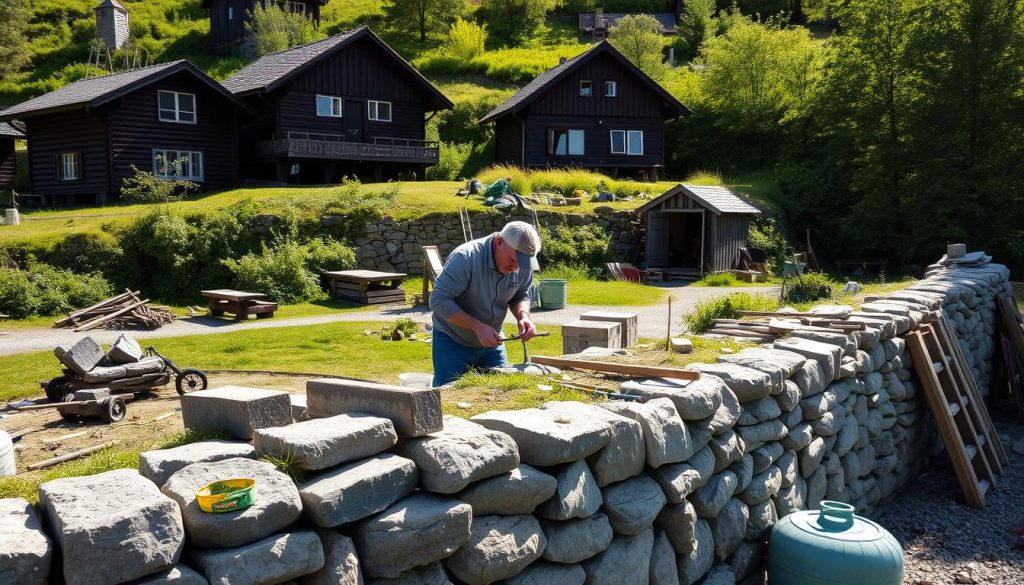 Lokale håndverkere i Norge