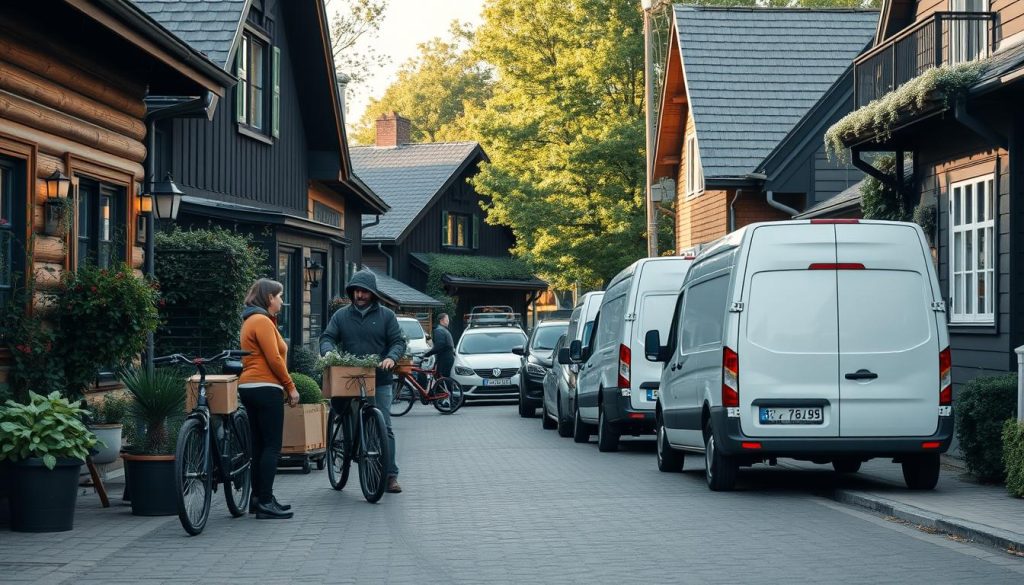 Lokale kurértjenester i Norge