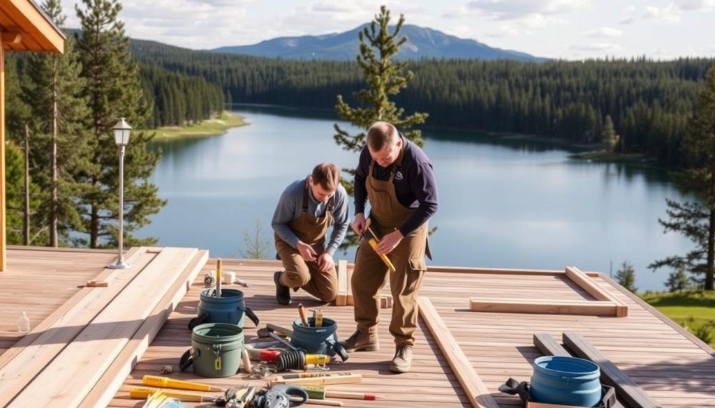 Lokale terrassebyggere i Norge