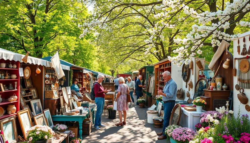 Loppemarkeder sesong og tips