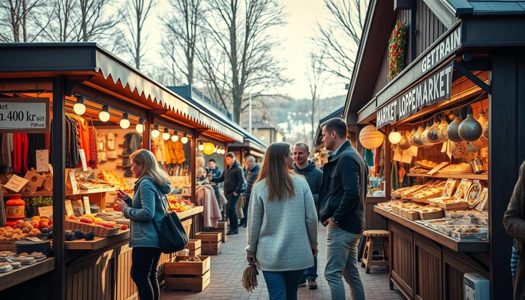 Loppemarket kostnader og priser