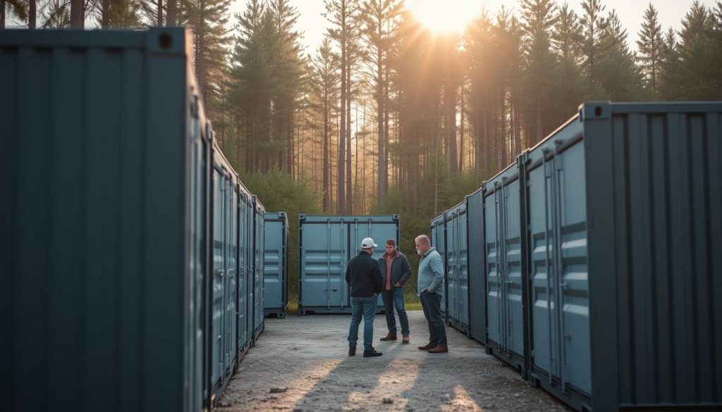 Lukkede containere for sikker lagring