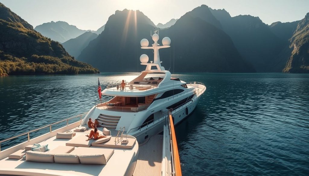 Luksus yacht leie i Norge