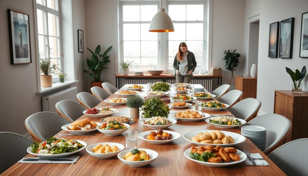 Lunsjmøte catering kostnader