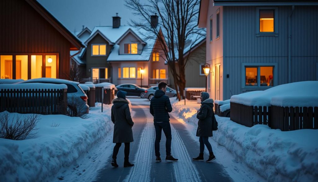 Lysinstallasjon i norske byer