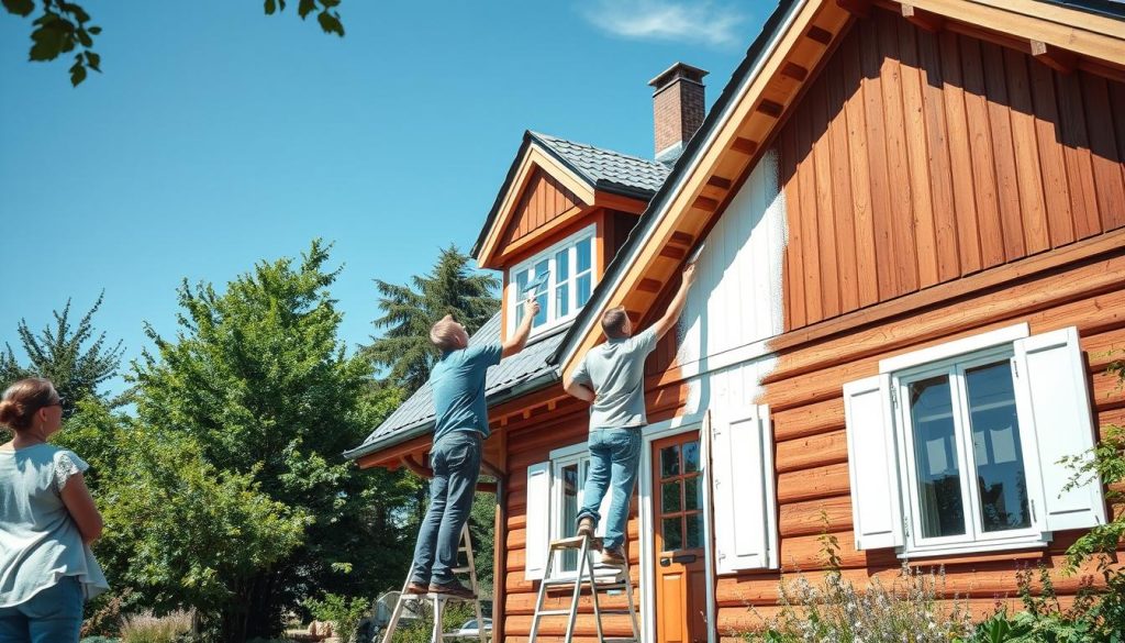 Malerpris og fasadebehandling